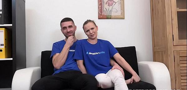  Czech bitch Ally Style and her boyfriend showed us their fuck